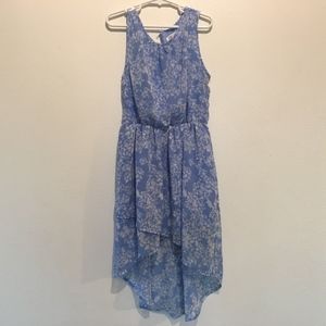H&M Girls Blue Dress, 9-10Y